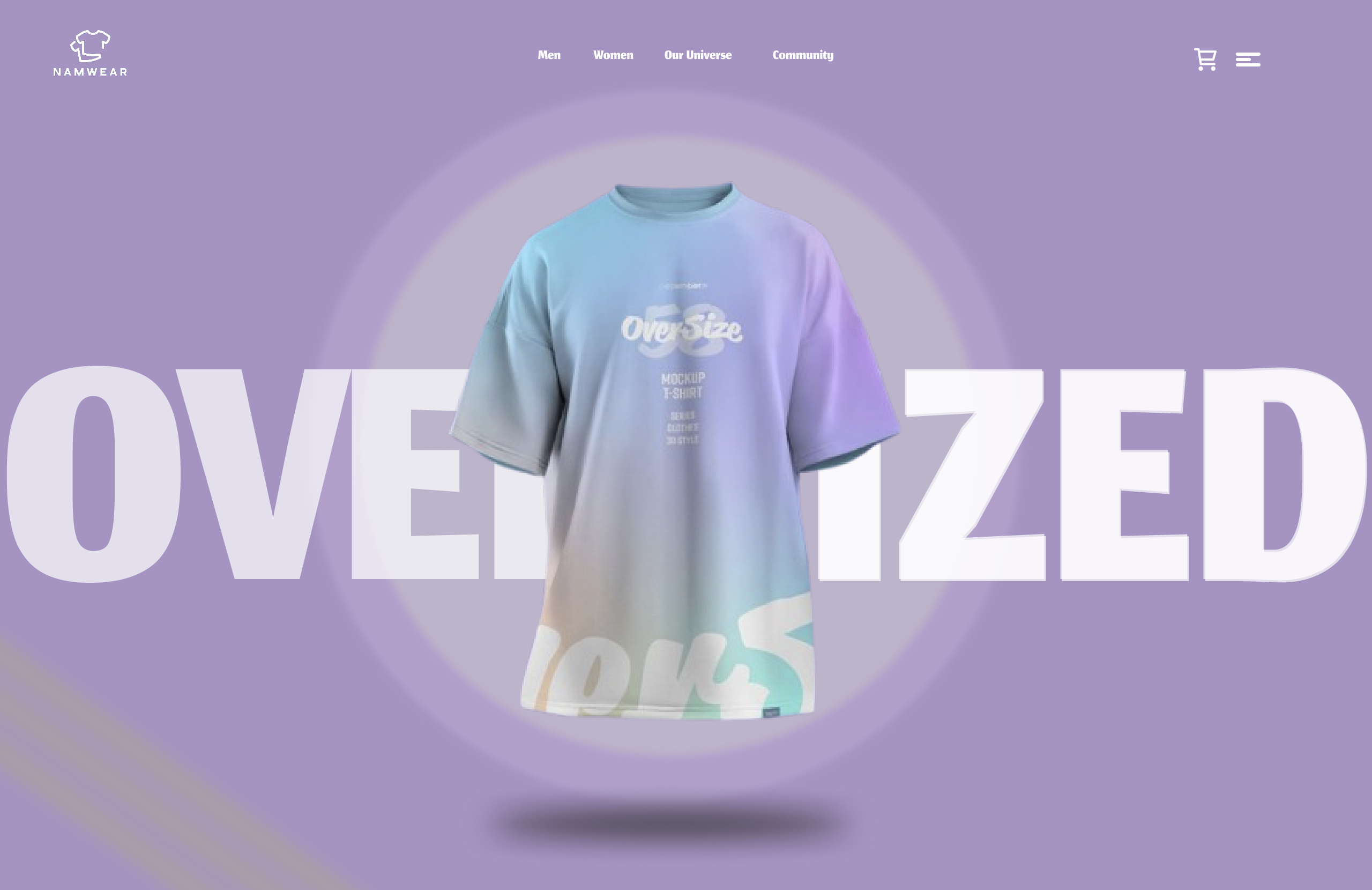 Namwear Oversized T-shirt Design